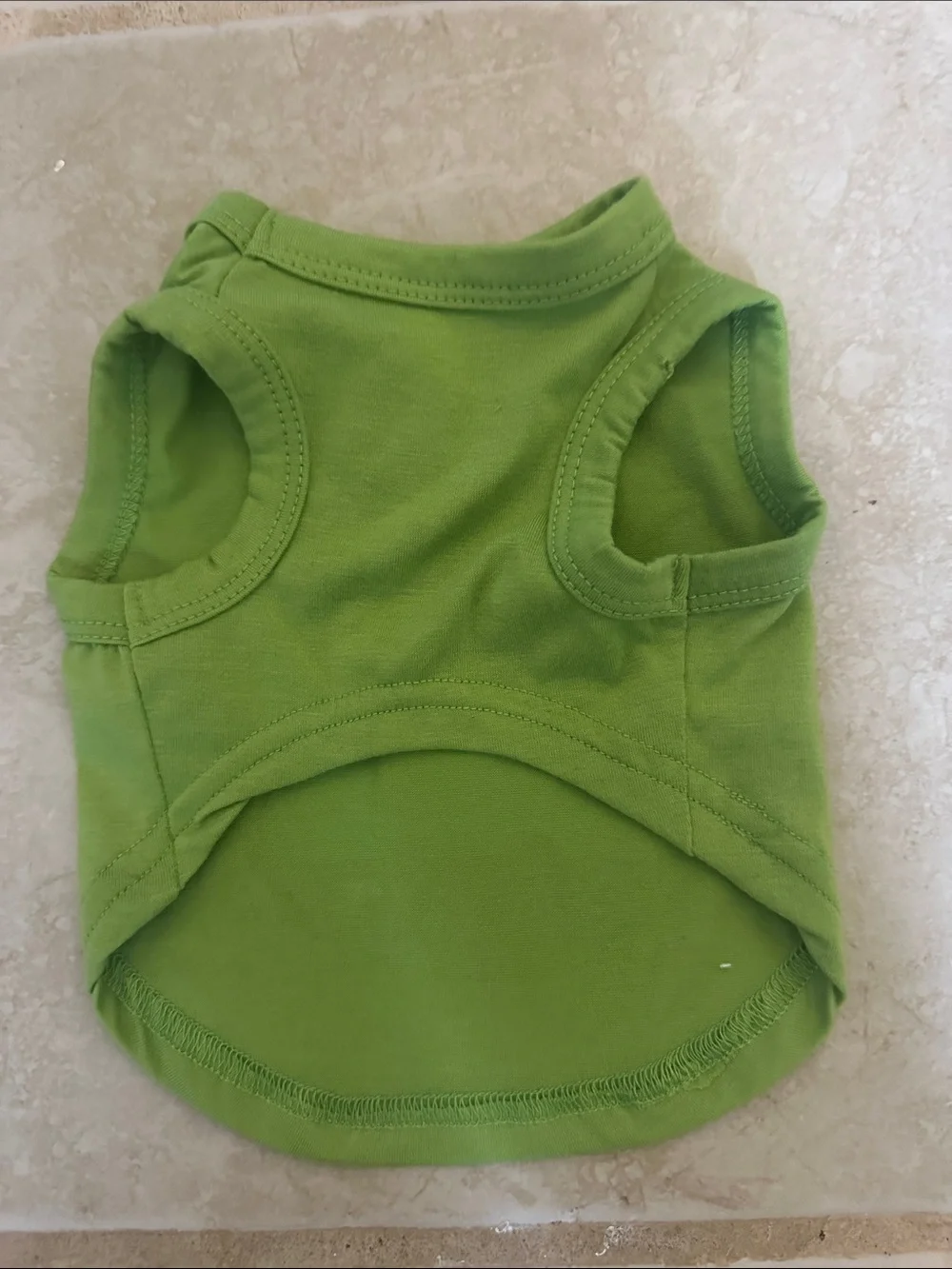 Green 'Easter Rabbits' Extra Small Pet Tank Top